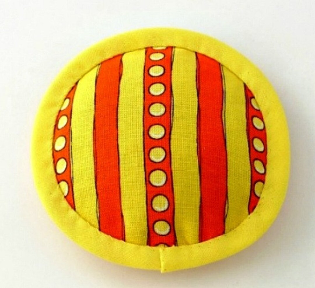 Catnip Toy, Catnip Toys, Canary Yellow Cat Toy, Orange Stripe Cat