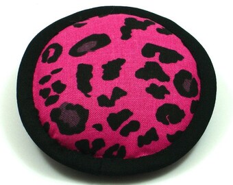 No Fur Cat Toys, Leopard Print Cat Toy, Animal Print Pillow, Pink and Black Pillows, Magenta and Black Pillows, Wildlife Print, WILD LIFE