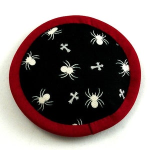 Halloween Catnip Toys, Halloween Cat Toys, Spider Pillow, Catnip Spider, Spider Cat Toy, Creepy Crawlies, Goth Cat Toys, SPIDER CROSSING