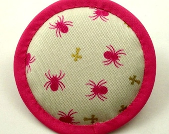 Halloween Catnip Toys, Pink Spiders, Catnip Spider Toy, Spider Pillow, Halloween Cat Toys, Catnip Bugs, Arachnophobia, BUBBLEGUM SPIDERS