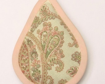 Pretty Cat Toys, Paisley Cat Toys, Paisley Cat Pillow, Girly Cat Toys, Pink and Green Paisley Pillow, No Fur Cat Toys, PINK PAISLEY