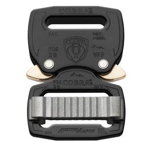 Fivela AustriAlpin COBRA® FM · Fivela de liberação rápida de 20 mm (0,75") para montagem de equipamentos