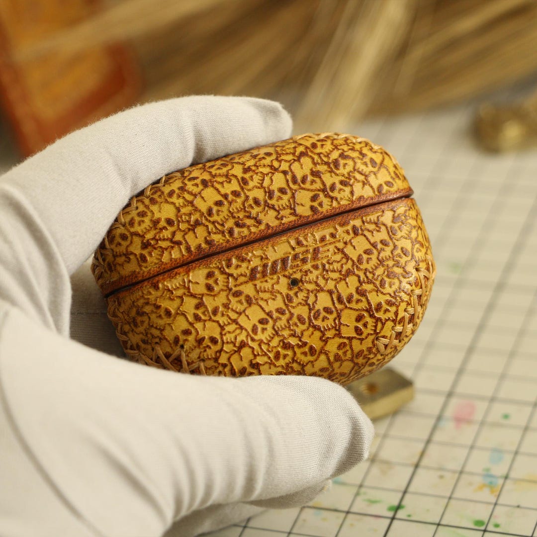 Bose Ultra Open Genuine Earbuds Leather Case Distressed Full