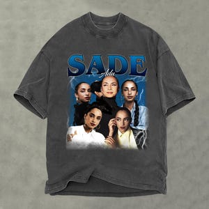 Retro SADE Adu Shirt, Comfort Colors Shirt, Sade Retro Shirt, Sade Fan Gift, Vintage 90s Shirt, Bootleg Shirt, Unisex TShirt
