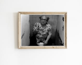 It's Always Sunny in Philadelphia, Danny DeVito Toilet Poster (Digital Download)