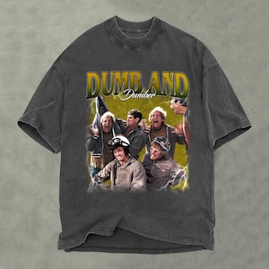 Dumb and Dumber Shirt, Comfort Colors Shirt, Dumb and Dumber Retro Shirt, Jim Carrey Fan Gift, Vintage Shirt, Bootleg Shirt