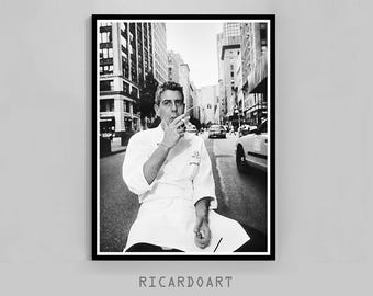 Anthony Bourdain Photography Print, Iconic Kitchen Decor (Digital Download)