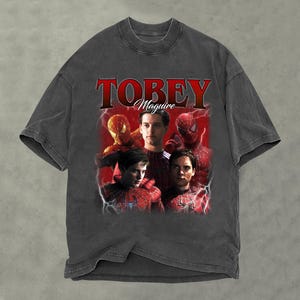 Tobey Maguire Shirt, Comfort Colors Shirt, Tobey Maguire Retro TShirt, Tobey Maguire Fan Gift, Vintage 90s Shirt, Bootleg Shirt
