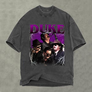 Retro Duke Silver Shirt, Comfort Colors Shirt, Duke Silver Retro Shirt, Duke Silver Fan Gift, Vintage 90s Shirt, Bootleg Shirt