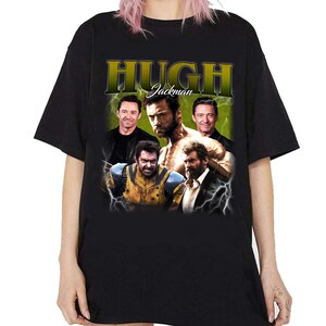 Retro Hugh Jackman Shirt, Comfort Colors Shirt, Hugh Jackman Retro Shirt, Hugh Jackman Fan Gift, Vintage Shirt, Bootleg Shirt, Birthday Gift