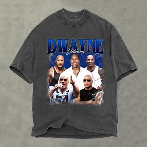 Retro Dwayne Johnson Shirt, Comfort Colors Shirt, Dwayne Johnson Retro Shirt, The Rock Fan Gift, Vintage 90s Shirt, Bootleg Shirt