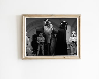 Star Wars: A New Hope Poster, Darth Vader Scene (Digital Download)