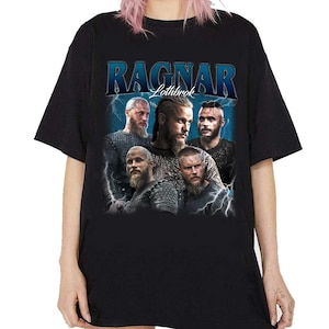 Retro Ragnar Lothbrok Shirt, Comfort Colors Shirt, Ragnar Lothbrok Retro Shirt, Ragnar Lothbrok Fan Gift, Vintage 90s Shirt, Bootleg Shirt