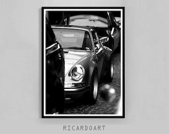 Porsche 911 Poster, Luxury Sport Photography Art (Digital Download)