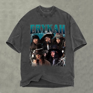 Retro Erykah Badu Shirt, Comfort Colors Shirt, Erykah Badu Retro Shirt, Erykah Badu Fan Gift, Vintage Shirt, Bootleg Shirt, Birthday Gift
