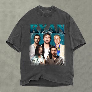 Retro Ryan Gosling Shirt, Comfort Colors Shirt, Ryan Gosling Retro Shirt, Ryan Gosling Fan Gift, Vintage 90s Shirt, Bootleg Shirt