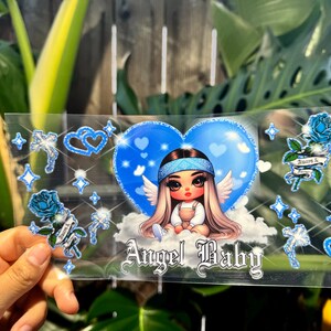 Angel baby  | UVDTF | | permanent | no heat needed | ready to apply