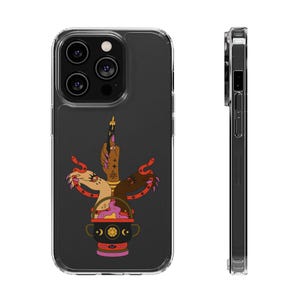 Coven Clear Glossy iPhone Case