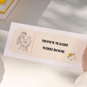 Mother&#39;s Day Coupon Book Printable Instant Download  Mother&#39;s Day Gift Kids Craft