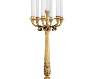 Handmade Brass Candle Holder Jefferson