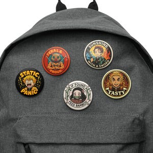 Demon Slayer Set of pin buttons
