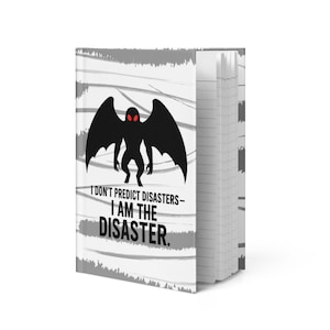 Mothman Disaster Hardcover Notizbuch matt