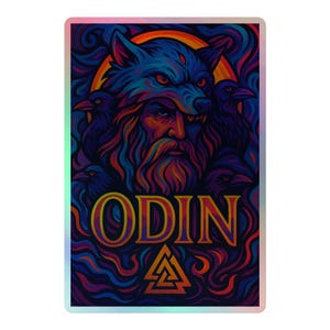 Odin Holographic sticker