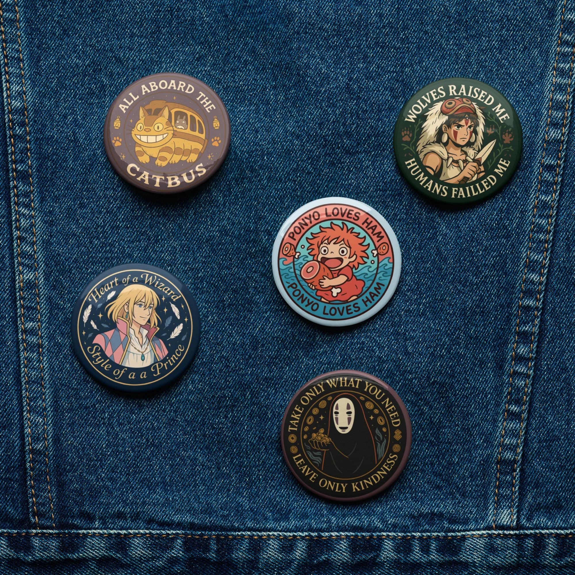 スタジオジブリ ピンバッジセット - Etsy 日本
