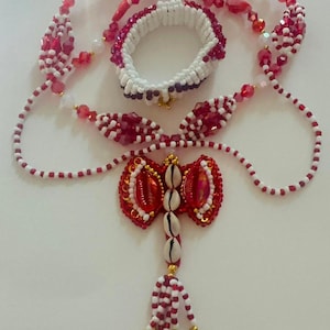 Shango&#39;s headboard and Ide necklace