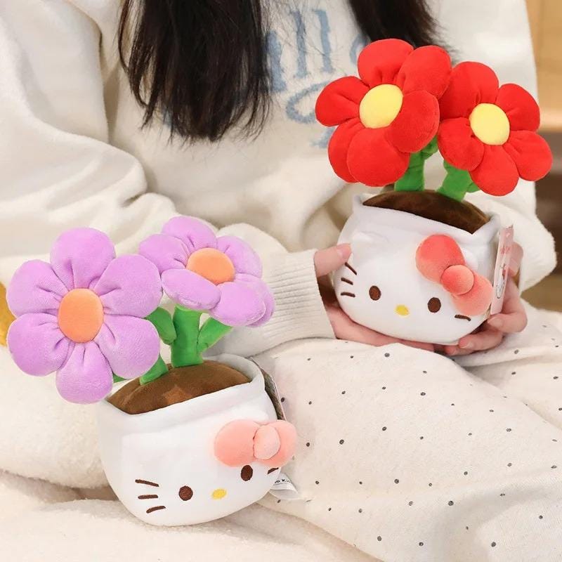キティちゃん 花束 卒業式 造花アレンジメント ハローキティ 花束