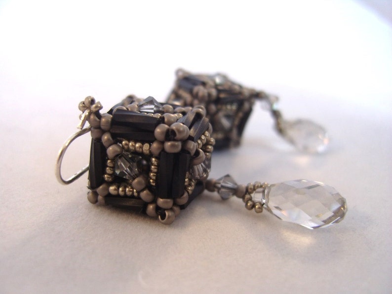 Pattern Tutorial Beaded Earrings Etsy