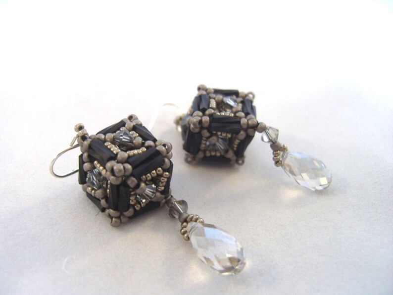 Pattern Tutorial Beaded Earrings Etsy