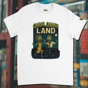 Unisex Zombies Dancing T-Shirt - Hilarious Horror Movie Parody Tee - Unisex Comedy Fashion