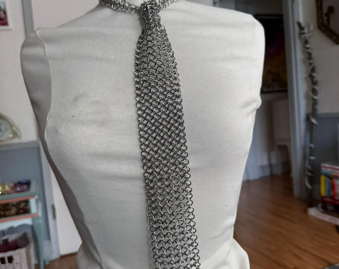 Chainmail Necktie - Etsy
