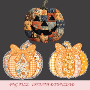 Preppy Floral Pumpkin png, Floral Patchwork png, Fall Pumpkin png, Autumn png, Fall Girly png, Fall Sublimation, Tis the season, Pumpkin png