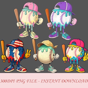 Baseball Drip Bundle PNG, Cool Sports Design for Boys & Men baseball drip Png, baseball player, boys baseball, game day, baseball png FH4