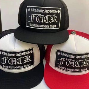Gothic Fettbuchstaben Trucker Cap -