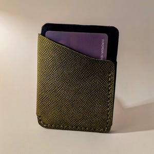 Cartera de cuero - Cartera de cuero repujado premium - Cartera para hombre - Cartera vertical - Cartera horizontal - Regalo para él - Tarjetero