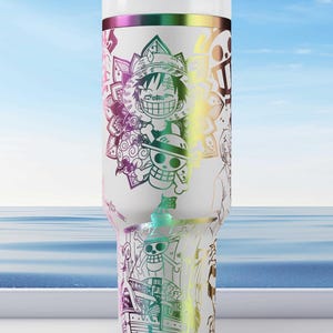 0P - 40oz Tumbler - Laser engraving Design - Digital file SVG