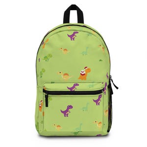 Dinosaur school backpack, Kids School Bag, Fun Dinosaur Theme, Eco-Friendly, Perfect for Preschool, Gift for Boys and Girls
