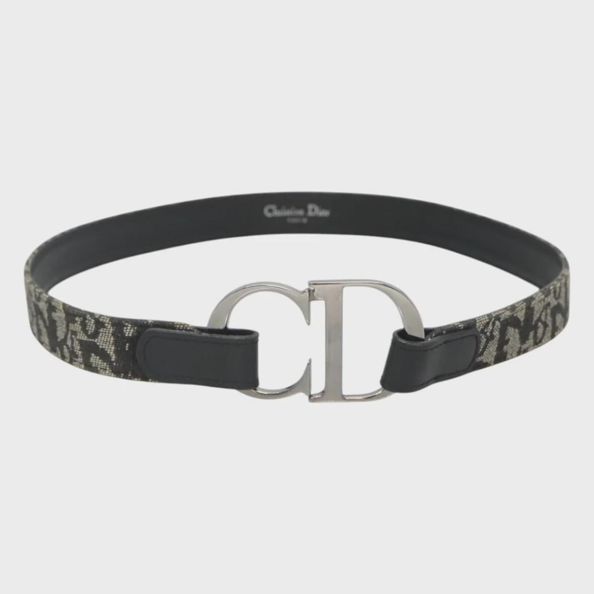 小物 Christian Dior Trotter Pattern Belt Y2K Dior Trotter Belt - Etsy