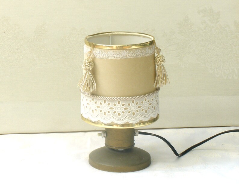 velvet bedside lamp