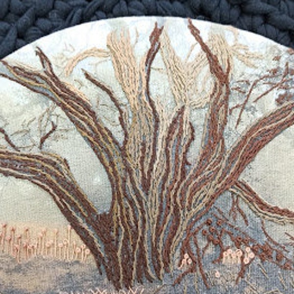 Embroidered Art Etsy