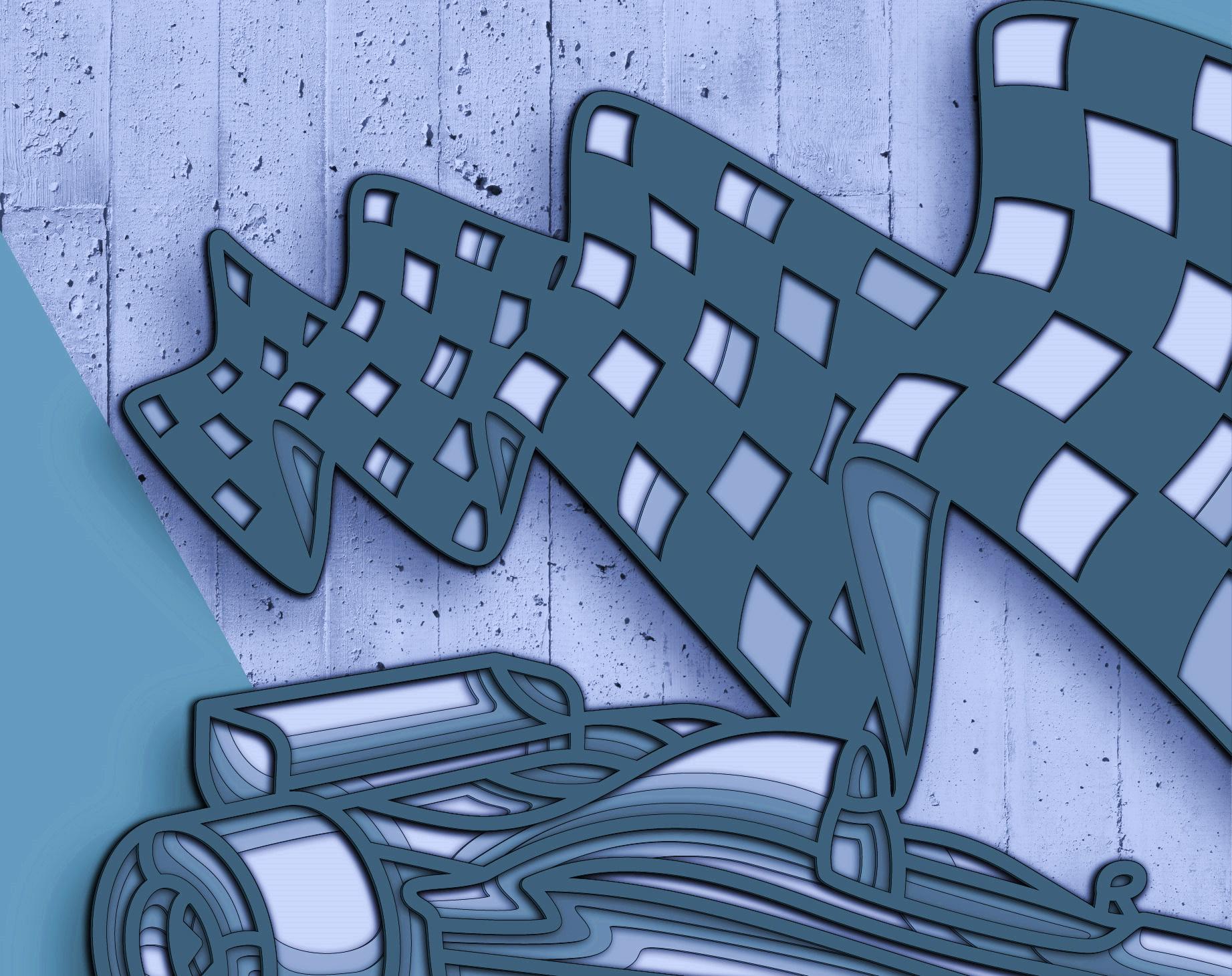 Layered Race Car Design | Ai, Cdr, Eps, Svg Files | Laser Cut Project ...