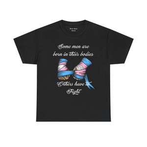The Fight Shirt | Transmasc Empowerment Tee | Queer Strength Shirt | Gender Affirming Pride Clothing | Black Sheep Society