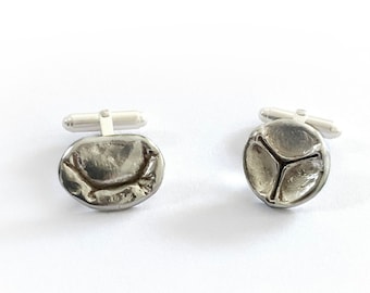 Heart Valve Cufflinks in Sterling Silver - detailed and perfect!