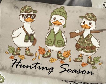 Preppy Camo Hunting Season PNG: Deer Antler Design (Digital Download)
