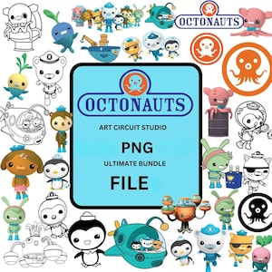 Octanautas PNG Mega, Octanautas PNG de Alta Qualidade, Aniversário de Octanautas PNG, Octanautas PNG para Cricut, Fonte de Octanautas, Download Instantâneo, Design de Anime
