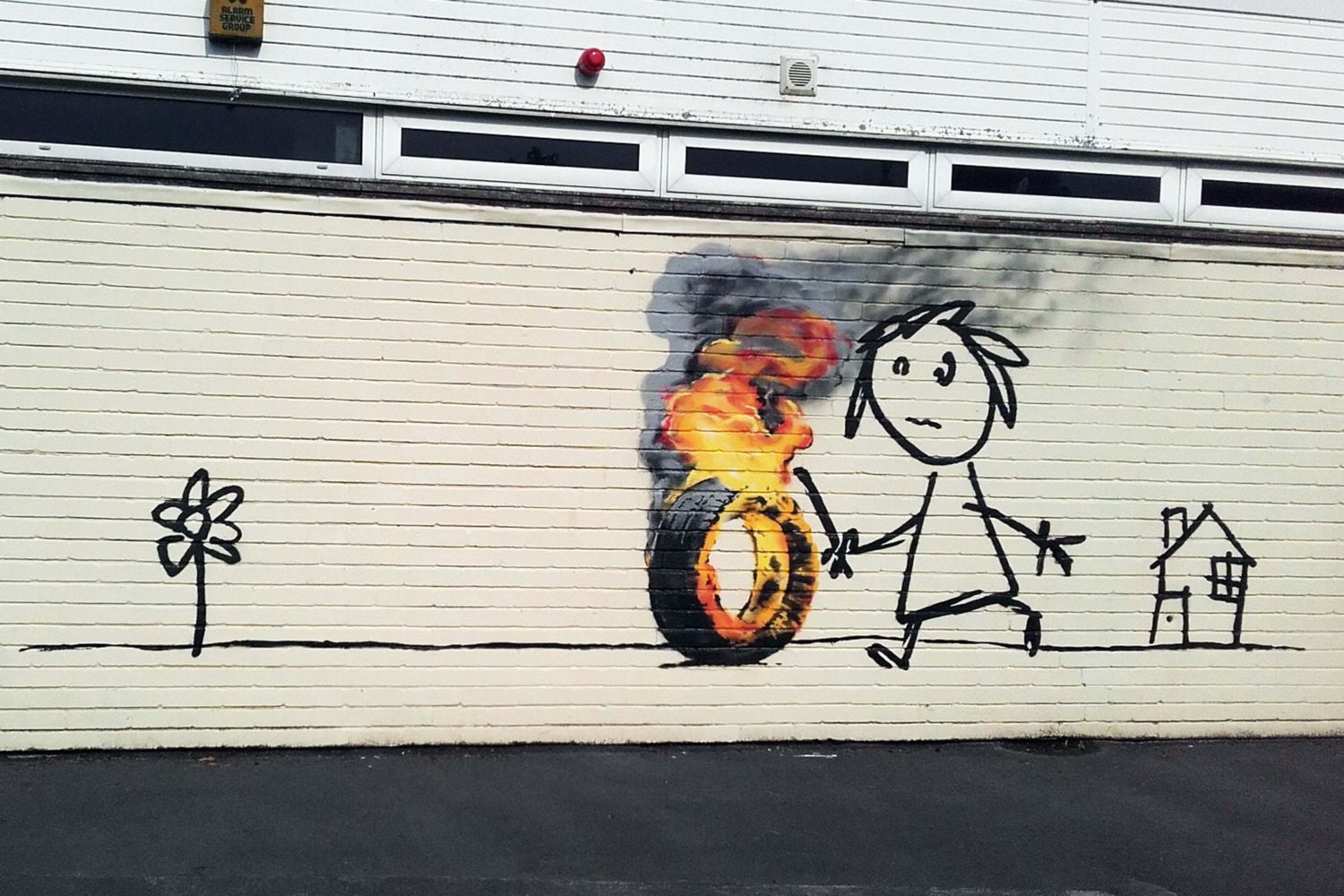 Banksy wall and piece book image