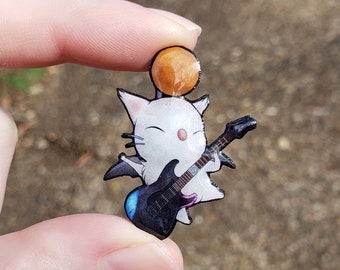 FFXIV Rockin' Moogle pin/magnet